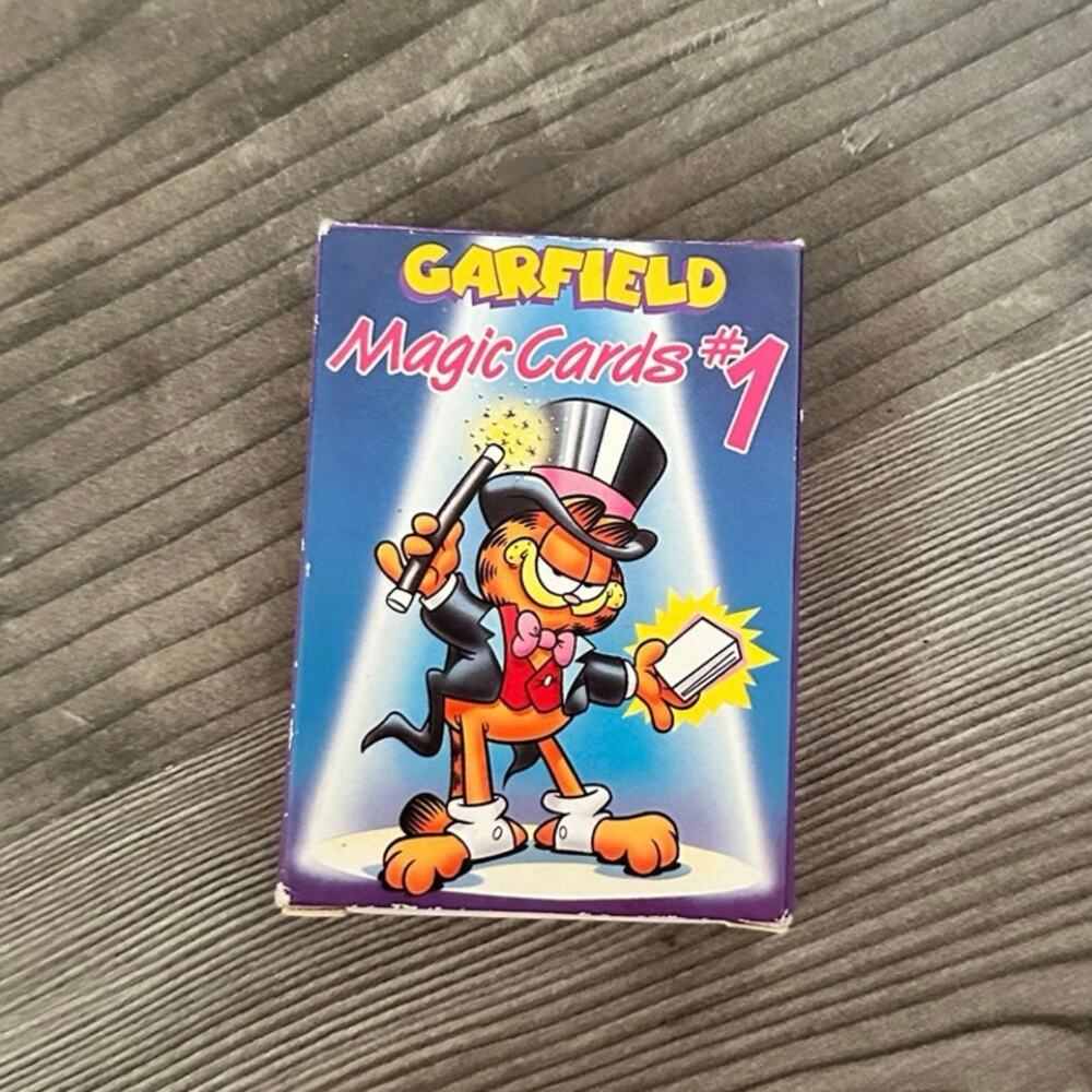 garfield vintage magic cards jim davis
